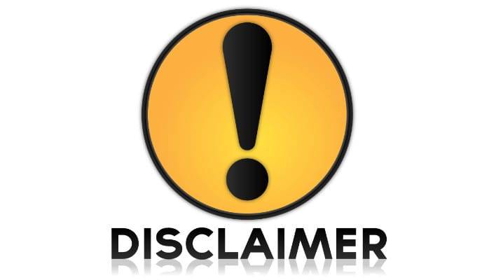 Disclaimer